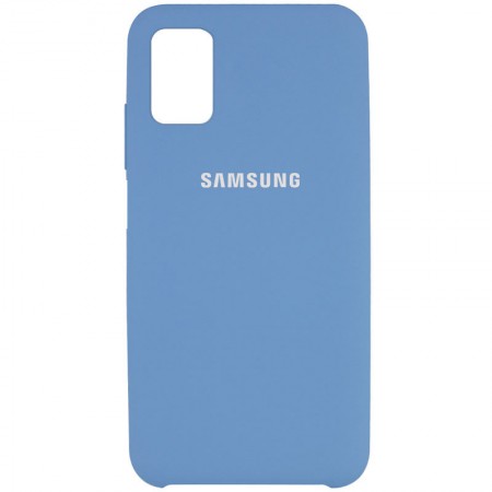 Чехол Silicone Cover (AAA) для Samsung Galaxy M31s Синий (10874)