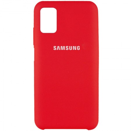 Чехол Silicone Cover (AAA) для Samsung Galaxy M51 Красный (10882)