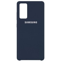 Чехол Silicone Cover (AAA) для Samsung Galaxy S20 FE Синій (10906)