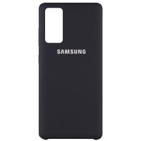 Чехол Silicone Cover (AAA) для Samsung Galaxy S20 FE Чорний (10910)