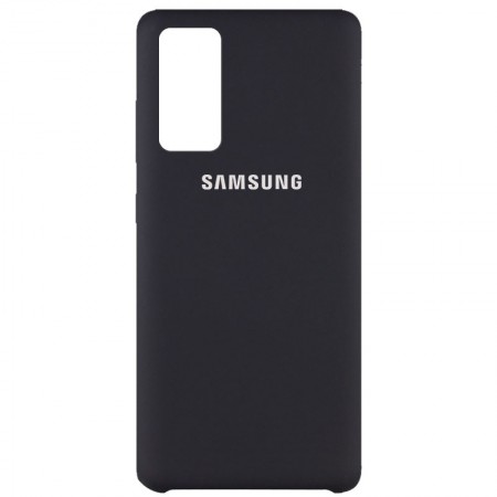 Чехол Silicone Cover (AAA) для Samsung Galaxy S20 FE Черный (10910)