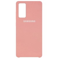 Чехол Silicone Cover (AAA) для Samsung Galaxy S20 FE Рожевий (10902)