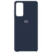 Чехол Silicone Cover (AAA) для Xiaomi Mi 10T / Mi 10T Pro Синій (10931)