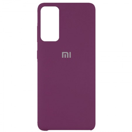 Чехол Silicone Cover (AAA) для Xiaomi Mi 10T / Mi 10T Pro Фиолетовый (10933)
