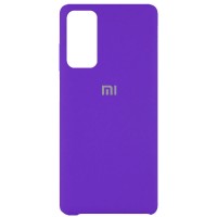 Чехол Silicone Cover (AAA) для Xiaomi Mi 10T / Mi 10T Pro Фіолетовий (10934)