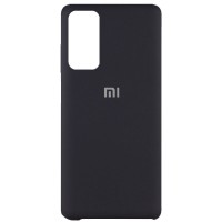 Чехол Silicone Cover (AAA) для Xiaomi Mi 10T / Mi 10T Pro Чорний (10935)