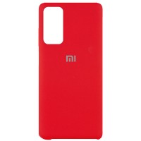 Чехол Silicone Cover (AAA) для Xiaomi Mi 10T / Mi 10T Pro Червоний (10925)
