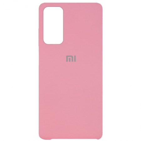 Чехол Silicone Cover (AAA) для Xiaomi Mi 10T / Mi 10T Pro Розовый (10926)
