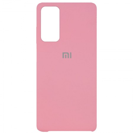 Чехол Silicone Cover (AAA) для Xiaomi Mi 10T / Mi 10T Pro Рожевий (10926)