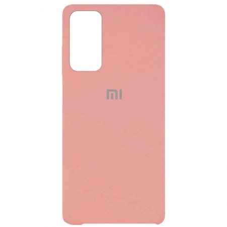 Чехол Silicone Cover (AAA) для Xiaomi Mi 10T / Mi 10T Pro Розовый (10927)