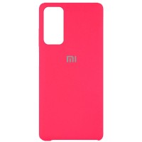 Чехол Silicone Cover (AAA) для Xiaomi Mi 10T / Mi 10T Pro Рожевий (10929)
