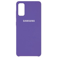 Чехол Silicone Cover (AAA) для Samsung Galaxy S20 Бузковий (10896)