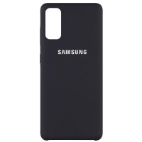 Чехол Silicone Cover (AAA) для Samsung Galaxy S20 Чорний (10897)