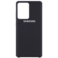 Чехол Silicone Cover (AAA) для Samsung Galaxy S20 Ultra Чорний (10916)