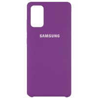 Чехол Silicone Cover (AAA) для Samsung Galaxy S20+ Фіолетовий (10921)