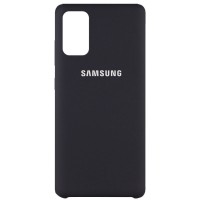 Чехол Silicone Cover (AAA) для Samsung Galaxy S20+ Чорний (10922)