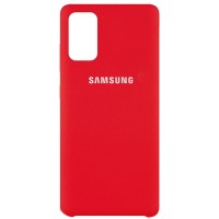 Чехол Silicone Cover (AAA) для Samsung Galaxy S20+ Червоний (10917)
