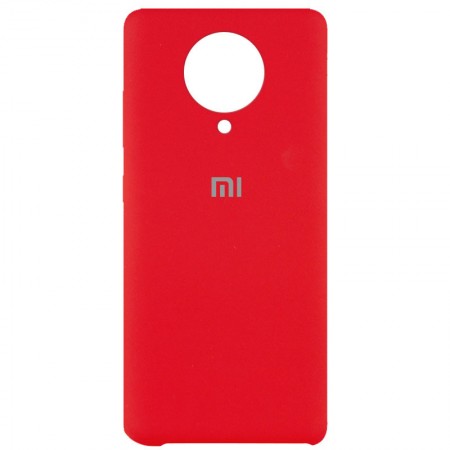 Чехол Silicone Cover (AAA) для Xiaomi Redmi K30 Pro / Poco F2 Pro Красный (10936)