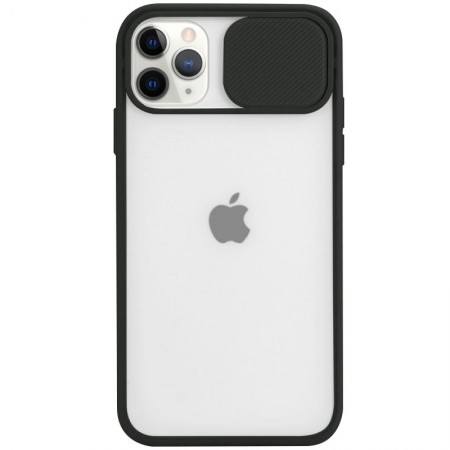 Чехол Camshield mate TPU со шторкой для камеры для Apple iPhone 12 Pro / 12 (6.1'') Черный (10861)