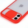 Чехол Camshield mate TPU со шторкой для камеры для Apple iPhone 12 Pro Max (6.7'') Червоний (10863)