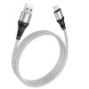 Дата кабель Hoco X50 ''Excellent'' USB to Lightning (1m) Сірий (15022)
