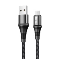 Дата кабель Hoco X50 ''Excellent'' USB to MicroUSB (1m) Черный (15024)