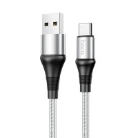 Дата кабель Hoco X50 ''Excellent'' USB to Type-C (1m) Серый (23153)