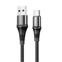 Дата кабель Hoco X50 ''Excellent'' USB to Type-C (1m) Черный (23152)