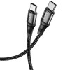Дата кабель Hoco X50 ''Excellent'' Type-C to Type-C (1m) Черный (20561)