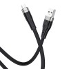 Дата кабель Hoco X53 ''Angel'' USB to MicroUSB (1m) Чорний (14416)