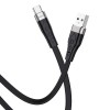 Дата кабель Hoco X53 ''Angel'' USB to Type-C (1m) Чорний (14418)