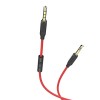 Аудио кабель Aux Hoco UPA12 With Mic (1m) Черный (30061)