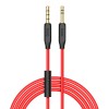 Аудио кабель Aux Hoco UPA12 With Mic (1m) Чорний (30061)