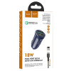АЗУ Hoco Z39 QC3.0 (2USB) + Type-C Синій (13810)