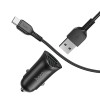 АЗУ Hoco Z39 QC3.0 (2USB) + Type-C Черный (13811)