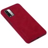 Кожаный чехол (книжка) Nillkin Qin Series для Xiaomi Redmi Note 9 4G / Redmi 9 Power Красный (10951)