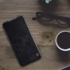 Кожаный чехол (книжка) Nillkin Qin Series для Xiaomi Mi 10T Lite / Redmi Note 9 Pro 5G Чорний (10954)