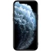 Карбоновая накладка Nillkin Synthetic Fiber series для Apple iPhone 12 mini (5.4'') Черный (12707)