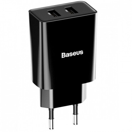 СЗУ Baseus Speed Mini Dual U 10.5W 2USB Чорний (23154)