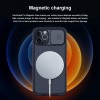 Карбоновая накладка Nillkin CamShield Pro Magnetic для Apple iPhone 12 Pro Max (6.7'') Чорний (12717)