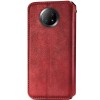 Кожаный чехол книжка GETMAN Cubic (PU) для Xiaomi Redmi Note 9 5G / Note 9T Червоний (10975)