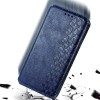 Кожаный чехол книжка GETMAN Cubic (PU) для Samsung Galaxy A72 5G Синій (10973)