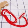 Чехол TPU Crossbody Transparent для Apple iPhone 12 mini (5.4'') Красный (11080)