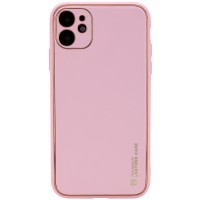 Кожаный чехол Xshield для Apple iPhone 12 mini (5.4'') Рожевий (11225)