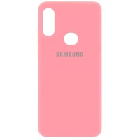Чехол Silicone Cover My Color Full Protective (A) для Samsung Galaxy A10s Рожевий (15823)