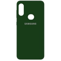 Чехол Silicone Cover My Color Full Protective (A) для Samsung Galaxy A10s Зелений (15821)