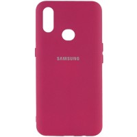 Чехол Silicone Cover My Color Full Protective (A) для Samsung Galaxy A10s Червоний (15827)