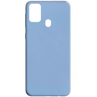 Силиконовый чехол Candy для Samsung Galaxy M21s Блакитний (11341)