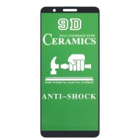Защитная пленка Ceramics 9D (без упак.) для Samsung Galaxy M01 Core / A01 Core Черный (13683)