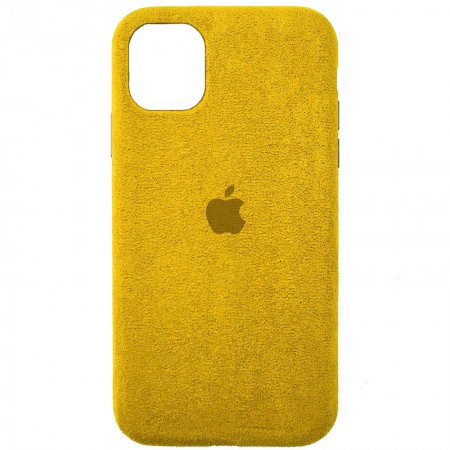 Чехол ALCANTARA Case Full для Apple iPhone 11 (6.1'') Желтый (22127)